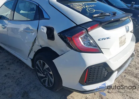 2017 Honda Civic Lx из США, поврежденный, VIN SHHFK7H25HU223407